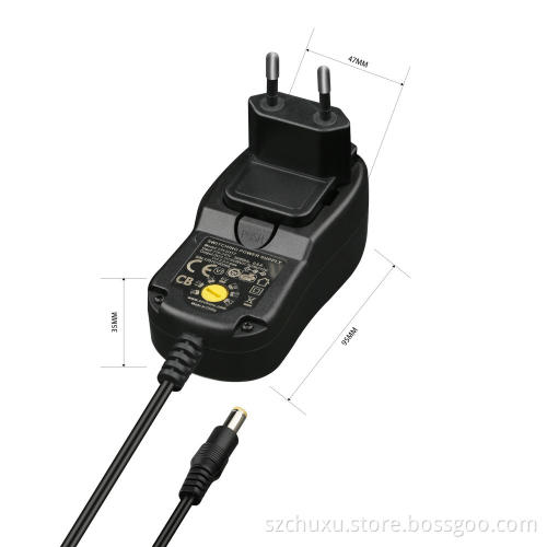 Universal Wall Charger with Convertible Plugs